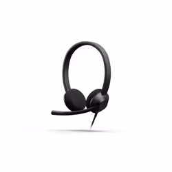 Cisco Headset 322, Avec fil, Bureau/Centre d'appels, 50 - 18000 Hz, 121 g, Casque, Noir
