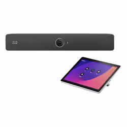 Cisco Webex Room Bar, Système de vidéoconférence de groupe, 12 MP, CMOS, 4K Ultra HD, 5x, Noir