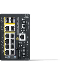 Cisco Catalyst IE-3100-8T2C-E commutateur réseau Géré L2 Gigabit Ethernet (10/100/1000) Noir