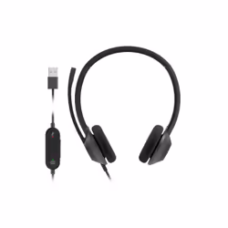 Cisco HS-W-322Q-C-USB, Avec fil, 50 - 18000 Hz, Bureau/Centre d'appels, 121 g, Casque, Noir