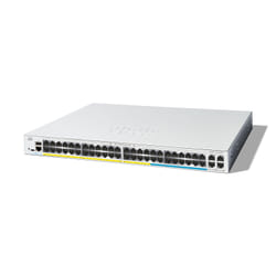 Cisco Catalyst C1300-48MGP-4X commutateur réseau Géré L2/L3 Gigabit Ethernet (10/100/1000) Connexion Ethernet, supportant l'alimentation via ce port (PoE) Gris