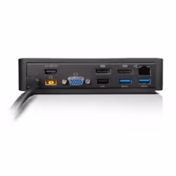 Lenovo 40A40090DK station d'accueil Avec fil USB 3.2 Gen 1 (3.1 Gen 1) Type-A Noir