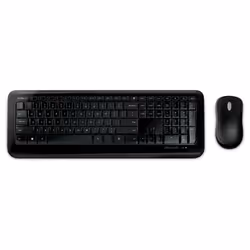 Microsoft PN9-00009, Sans fil, Bluetooth, Clavier mécanique, QWERTY, Noir, Souris incluse