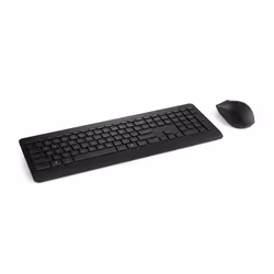 Microsoft Wireless Desktop 900, Taille réelle (100 %), Sans fil, RF sans fil, QWERTY, Noir, Souris incluse