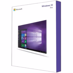 Microsoft Windows 10 Pro, Anglais, Produit complètement emballé (FPP), 1 licence(s), 20 Go, 1 Go, 1 GHz
