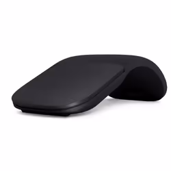 Microsoft Arc, Ambidextre, BlueTrack, Bluetooth, 1000 DPI, 1200 ips, Noir