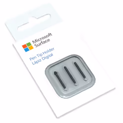 Microsoft Surface Pen Tips V2, Pointe, Noir, Microsoft Surface Pen, 3 pièce(s), 22 mm, 41,8 mm