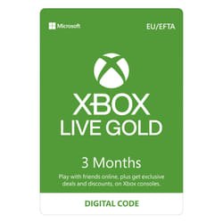 Microsoft Xbox Live Gold Xbox One