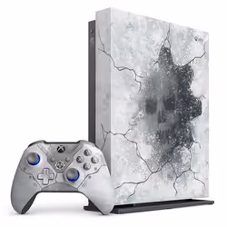 Microsoft Xbox One X 1TB, Gears 5 Limited Edition 1 To Wifi Gris, Blanc