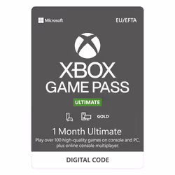 Microsoft Xbox Live Game Pass Ultimate