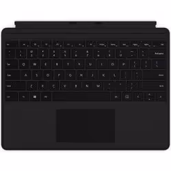 Microsoft Surface Pro X, QWERTZ, Trackpad, Microsoft, Surface Pro X, Noir, Station d'accueil