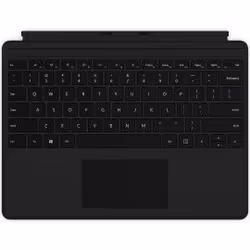 Microsoft Surface Pro X Keyboard, Trackpad, Microsoft, Surface Pro X, Noir, Station d'accueil, Microsoft Cover port