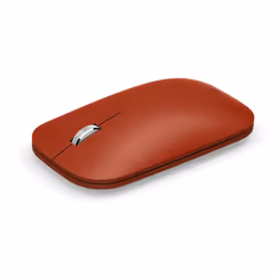 Microsoft Surface Mobile Mouse, Ambidextre, BlueTrack, Bluetooth, Rouge