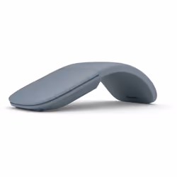 Microsoft Surface Arc Mouse, Ambidextre, BlueTrack, Bluetooth, 1000 DPI, Bleu