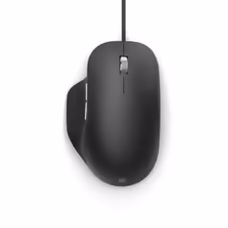 Microsoft Ergonomic, Droitier, BlueTrack, USB Type-A, Noir