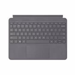 Microsoft Surface Go Type Cover, Trackpad, Microsoft, Surface Go 2 Surface Go, Platinum, Alcantara, Station d'accueil