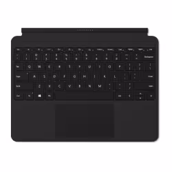 Microsoft Surface Go Type Cover, QWERTY, Pavé tactile, Microsoft, - Surface Go 2 - Surface Go, Noir, Microfibre