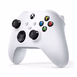 Microsoft Xbox Wireless Controller White Blanc Bluetooth/USB Manette de jeu Analogique/Numérique Xbox Series S, Xbox Series X, Xbox One, Xbox One S, Xbox One X