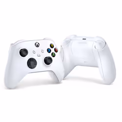Microsoft Xbox Wireless Controller White Blanc Bluetooth/USB Manette de jeu Analogique/Numérique Xbox Series S, Xbox Series X, Xbox One, Xbox One S, Xbox One X