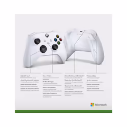 Microsoft Xbox Wireless Controller White Blanc Bluetooth/USB Manette de jeu Analogique/Numérique Xbox Series S, Xbox Series X, Xbox One, Xbox One S, Xbox One X - Vue supplémentaire 5