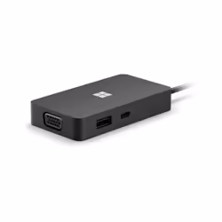 Microsoft USB-C Travel Hub, USB 3.2 Gen 2 (3.1 Gen 2) Type-C, Noir, HDMI, RJ-45, USB 3.2 Gen 2 (3.1 Gen 2) Type-A, USB 3.2 Ge ...
