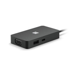 Microsoft USB-C Travel Hub USB 3.2 Gen 2 (3.1 Gen 2) Type-C Noir