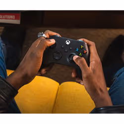 Microsoft Xbox Wireless Controller Noir Bluetooth Manette de jeu Analogique/Numérique Android, PC, Xbox One, Xbox One S, Xbox One X, Xbox Series S, Xbox Series X, iOS - Vue supplémentaire 8