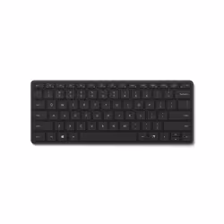 Microsoft Designer Compact Keyboard, Bluetooth, AZERTY, Noir