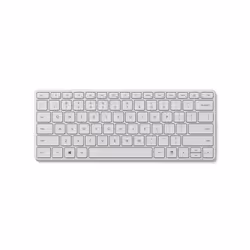Microsoft Designer Compact Keyboard clavier Bluetooth AZERTY Blanc