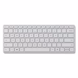 Microsoft Designer Compact, Bluetooth, Clavier mécanique, QWERTZ, Blanc
