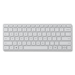 Microsoft Designer Compact clavier Bluetooth QWERTZ Allemand Blanc
