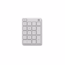 Microsoft Number Pad, Bluetooth, 18, Universel, Blanc