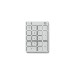 Microsoft Number Pad clavier numérique Universel Bluetooth Blanc