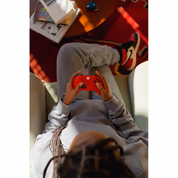 Microsoft Xbox Wireless Controller Rouge Bluetooth/USB Manette de jeu Analogique/Numérique Xbox, Xbox One, Xbox Series S, Xbox Series X - Vue supplémentaire 9