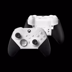 Microsoft Xbox Elite Wireless Series 2 – Core Noir, Blanc Bluetooth/USB Manette de jeu Analogique/Numérique PC, Xbox One - Vue supplémentaire 7