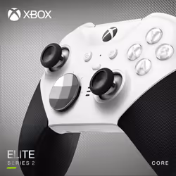 Microsoft Xbox Elite Wireless Series 2 – Core Noir, Blanc Bluetooth/USB Manette de jeu Analogique/Numérique PC, Xbox One - Vue supplémentaire 9