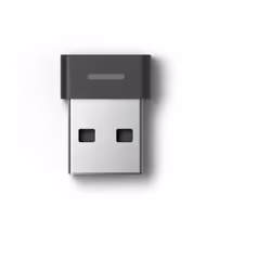Microsoft 8SC-00002, Récepteur USB, 1,9 g, Noir