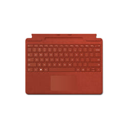 Microsoft Surface Pro Signature Keyboard Rouge Microsoft Cover port AZERTY Français
