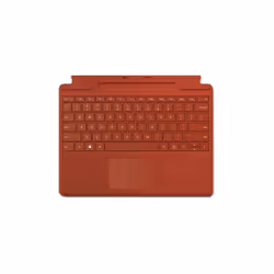 Microsoft Surface Pro Signature, QWERTZ, Allemand, Pavé tactile, Microsoft, Surface Pro 8 Surface Pro X, Rouge