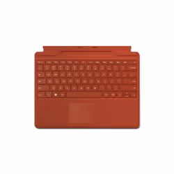 Microsoft Surface Pro Signature Keyboard, AZERTY, Belge, Pavé tactile, Microsoft, Surface Pro 8 Surface Pro X, Rouge