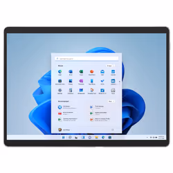 Microsoft Surface Pro 8, 33 cm (13"), 2880 x 1920 pixels, 256 Go, 8 Go, Windows 11 Home, Platine