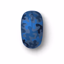 Microsoft Bluetooth Mouse, Ambidextre, Bluetooth, 1000 DPI, Bleu