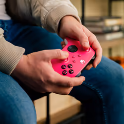 Microsoft Xbox Wireless Controller Manette Sans Fil Rose Blanc Bluetooth - Vue supplémentaire 7