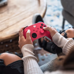 Microsoft Xbox Wireless Controller Manette Sans Fil Rose Blanc Bluetooth - Vue supplémentaire 8