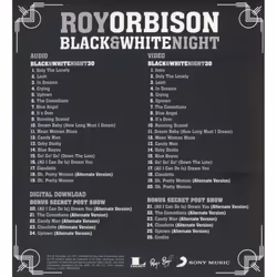 Sony Music Black & White Night: 30 DVD/Blu-Ray Rock Roy Orbison
