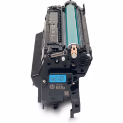 HP 655A Toner LaserJet cyan authentique