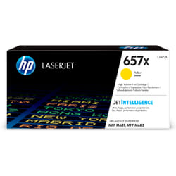 HP Cartouche de toner jaune 657X LaserJet grande capacité authentique
