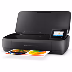 HP OfficeJet Imprimante tout-en-un portable 250, Couleur, Imprimante pour Petit bureau, Impression, copie, numérisation, Chargeur automatique de documents de 10 feuilles - Vue supplémentaire 7