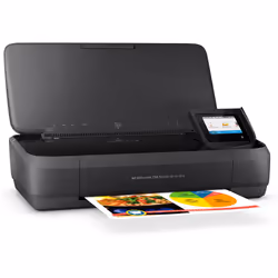 HP OfficeJet Imprimante tout-en-un portable 250, Couleur, Imprimante pour Petit bureau, Impression, copie, numérisation, Chargeur automatique de documents de 10 feuilles - Vue supplémentaire 9