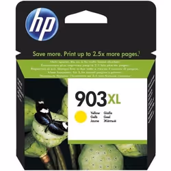 HP 903XL Cartouche d’encre jaune grande capacité authentique, Rendement élevé (XL), Encre à pigments, 8,5 ml, 750 pages, 1 pi ...
